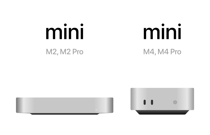 全新Mac mini规格外观偷跑 更小更厚可选M4 Pro